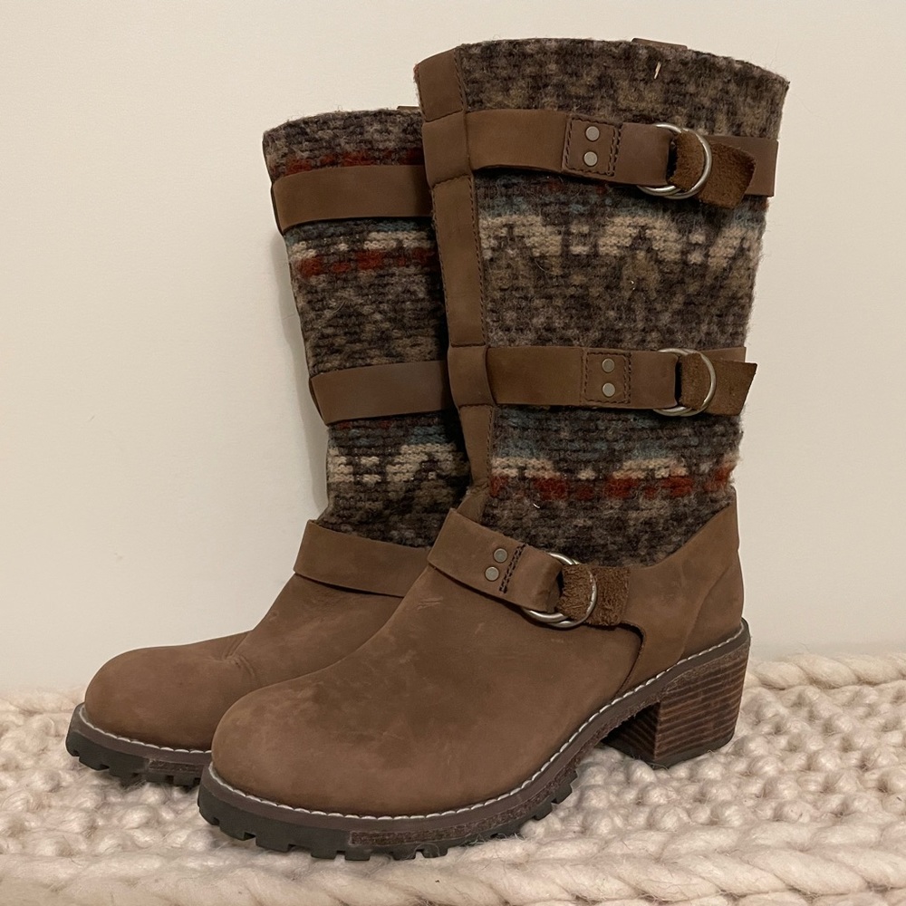 Woolrich Wool Tapestry Boots